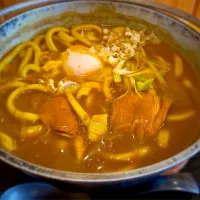 Snapdishの料理写真:氷見カレー鍋うどん|へろへろさん