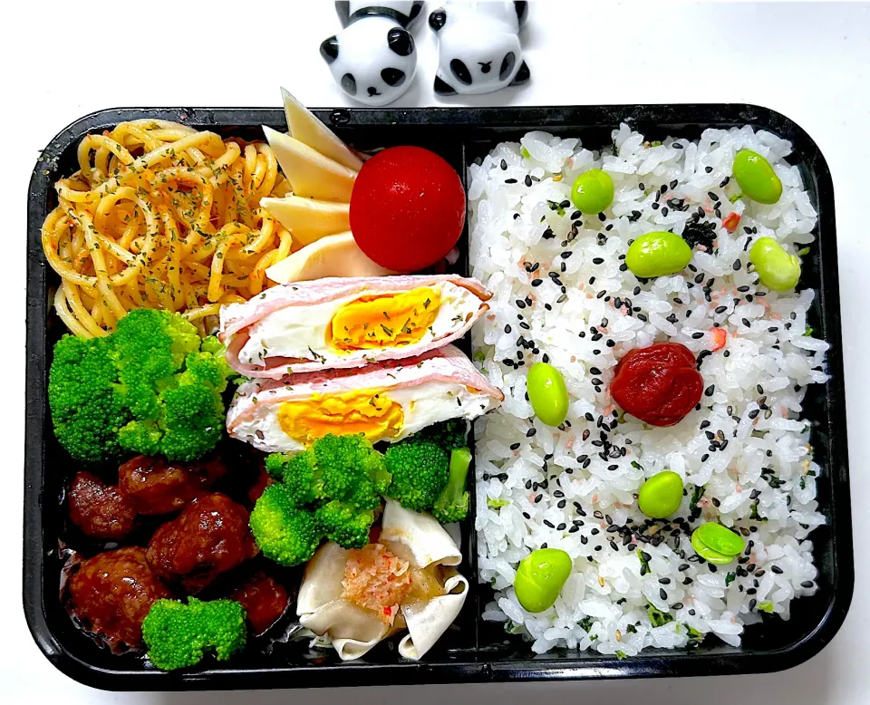 今日のお弁当🍱です　20240827|パンダ🐼🐼パンダさん