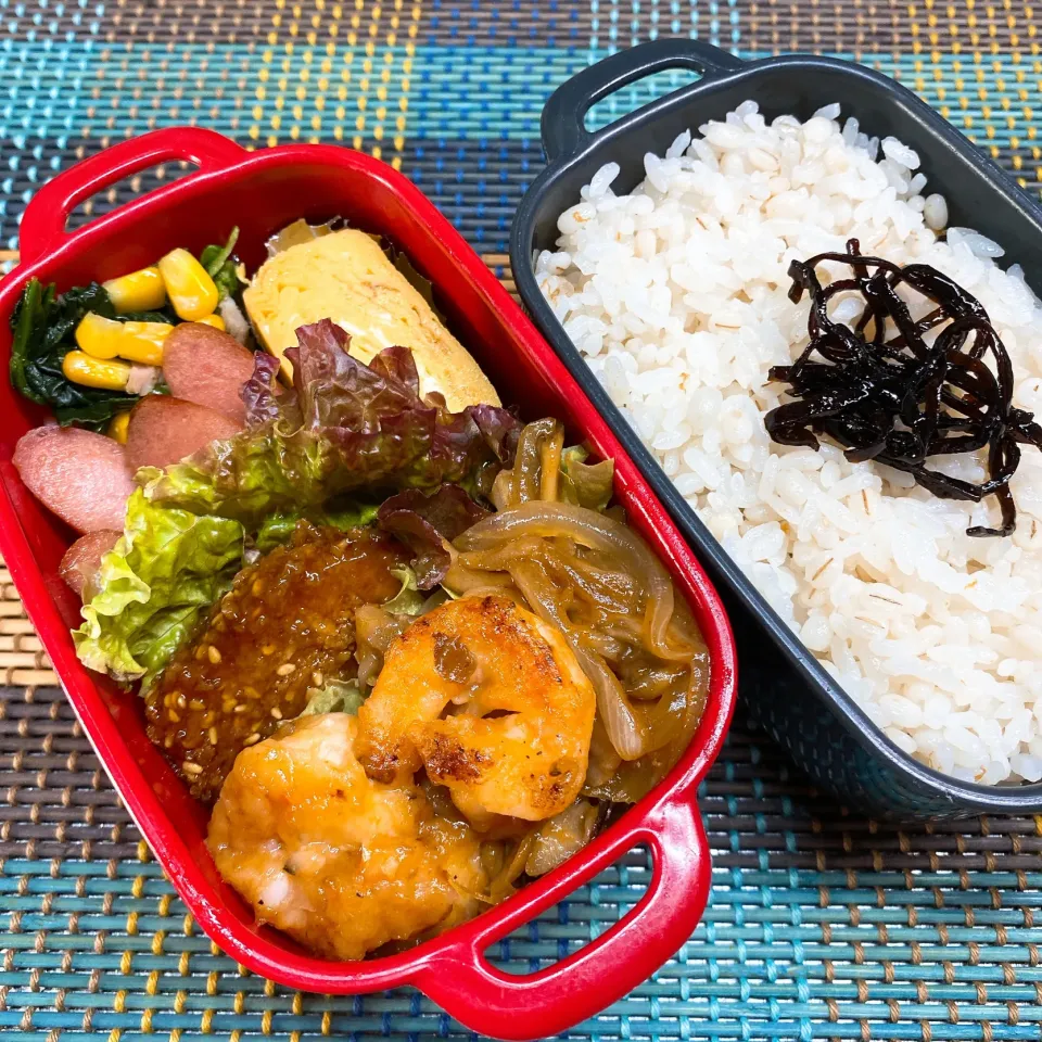 Snapdishの料理写真:今日の旦那さんのお弁当|naoさん