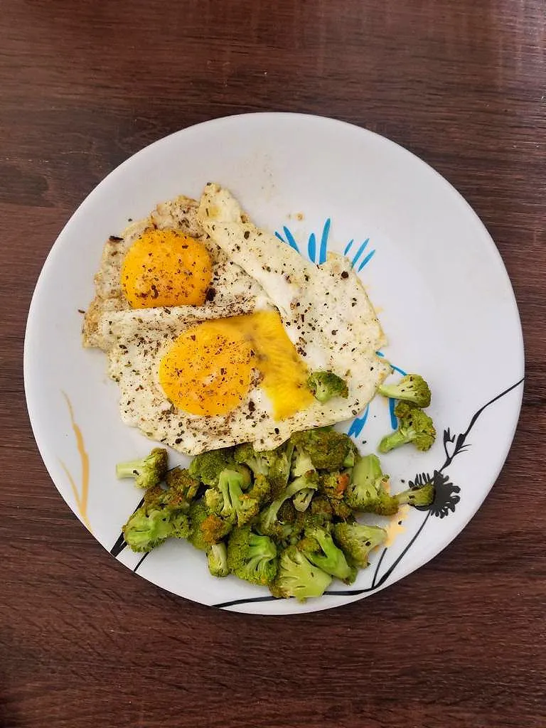 Broccoli Hash With Egg fry|AN72さん