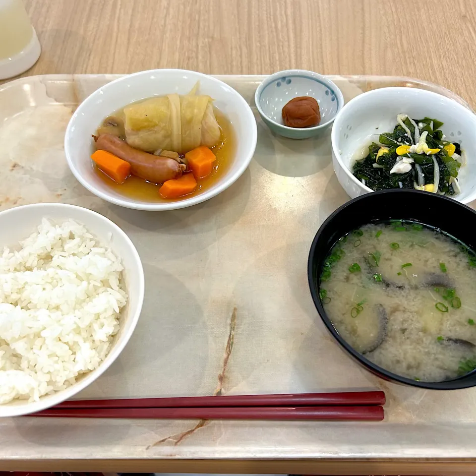 寮の朝食😋|すかラインさん