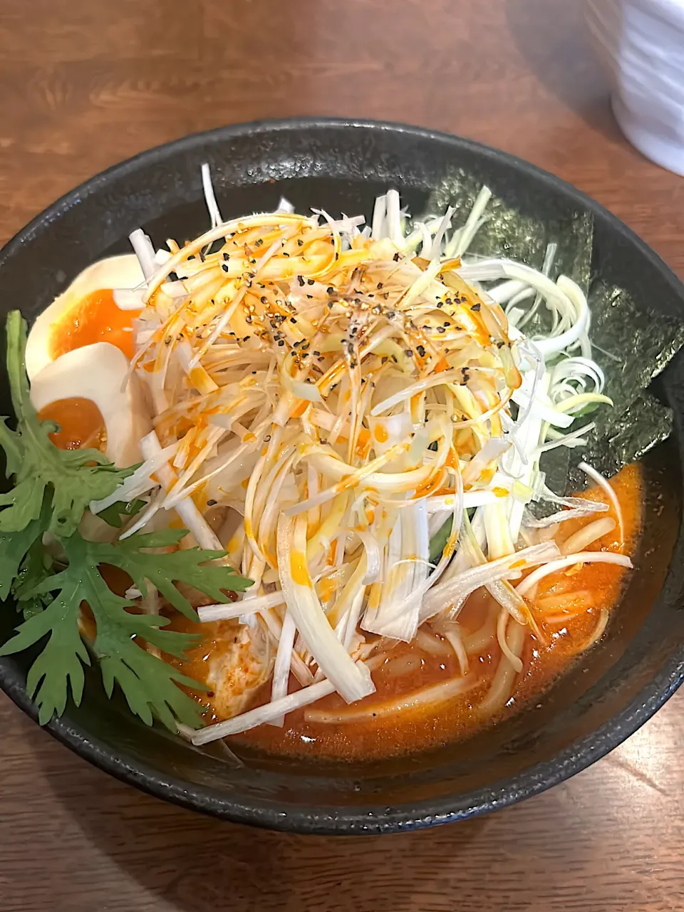 Snapdishの料理写真:地獄ラーメン極楽鳥|ぽんさん