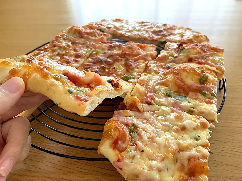 ＊作り置き副菜使い切りピザ🍕＊|＊抹茶＊さん