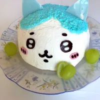 ハチワレケーキ|お豆さん