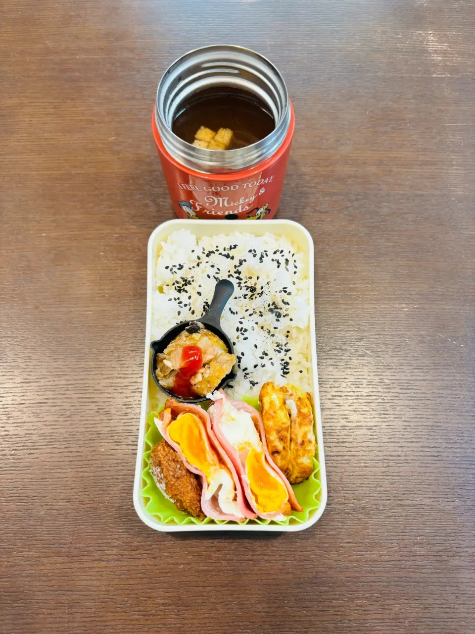 Snapdishの料理写真:夏期講座お疲れ！弁当|ちはるさん