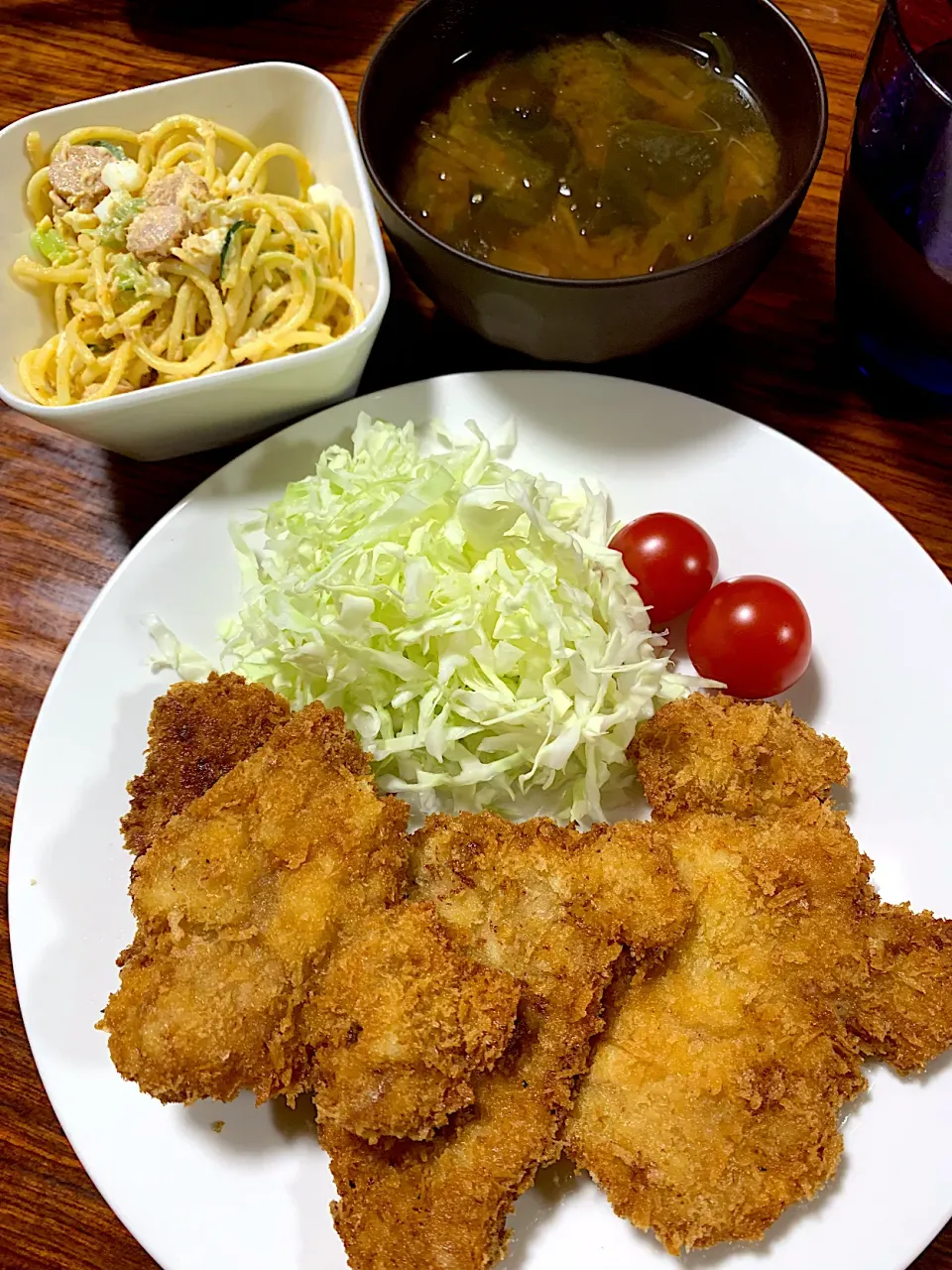 娘っち作ヒレカツ定食😆|えみちさん