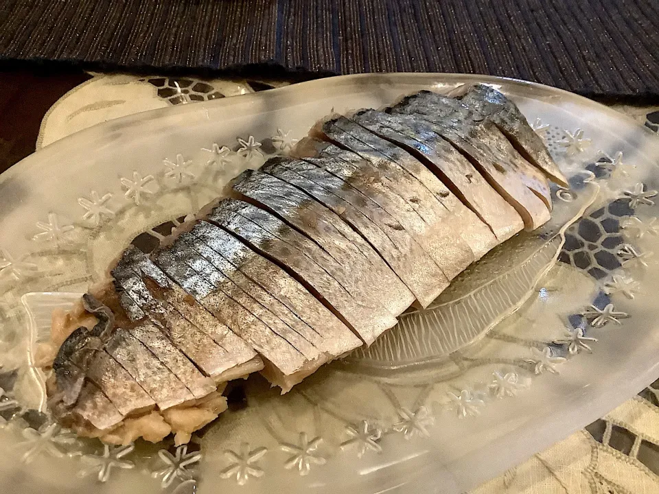 Snapdishの料理写真:しめ鯖🐟😋|アライさんさん