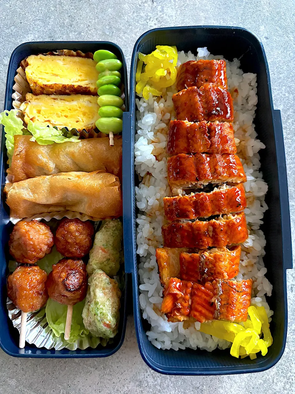 Snapdishの料理写真:鰻弁当〜(o^^o)|Chikaーーさん