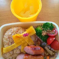 Snapdishの料理写真:麦わら帽子弁当|goldenapple6783さん