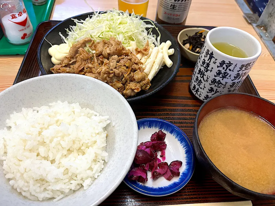 生姜焼き定食|須佐浩幸さん