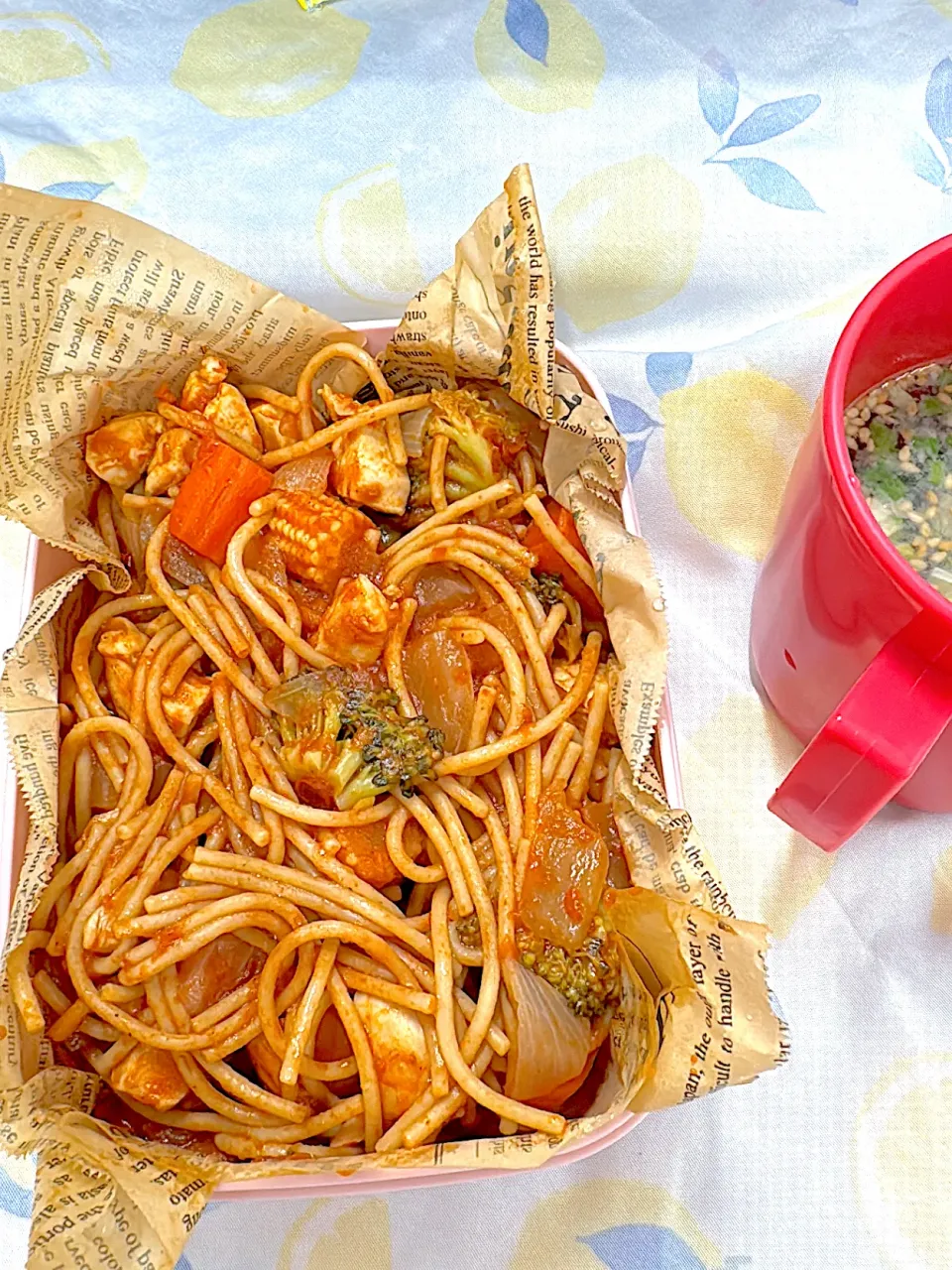 鶏と野菜のトマトパスタ|ゆっきーさん