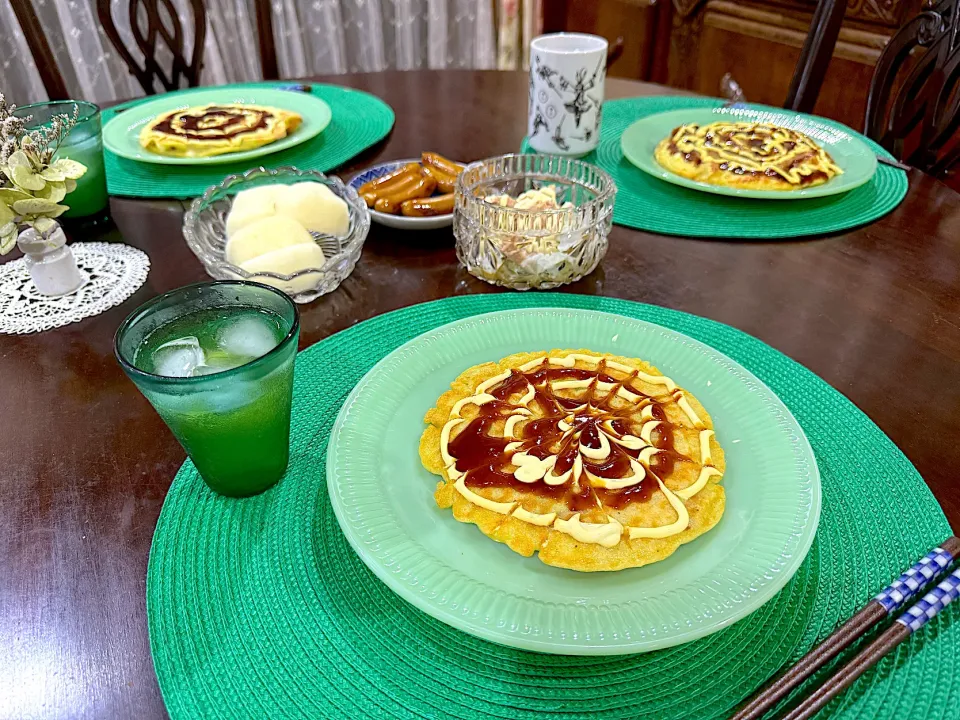 台風でストックしてあった物で作ったお夕飯|Seikoさん