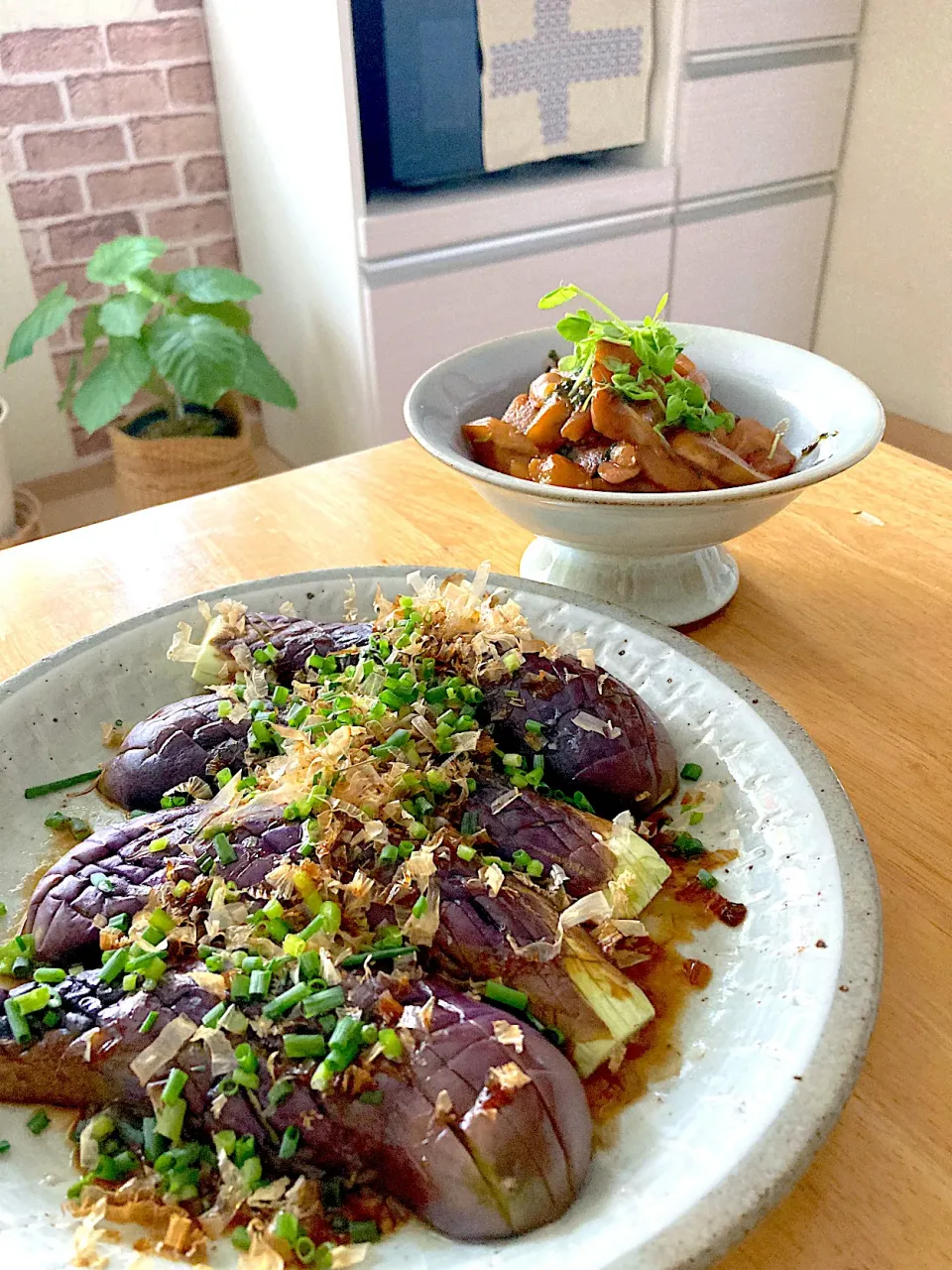 茄子のお料理2種((´艸｀*))🎵|さくたえさん