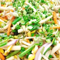 Beansprout mix veggie stir-fry|Nik Amriさん