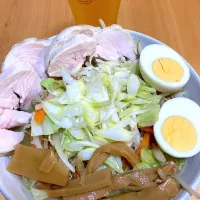 Snapdishの料理写真:野菜ラーメン|小次郎さん