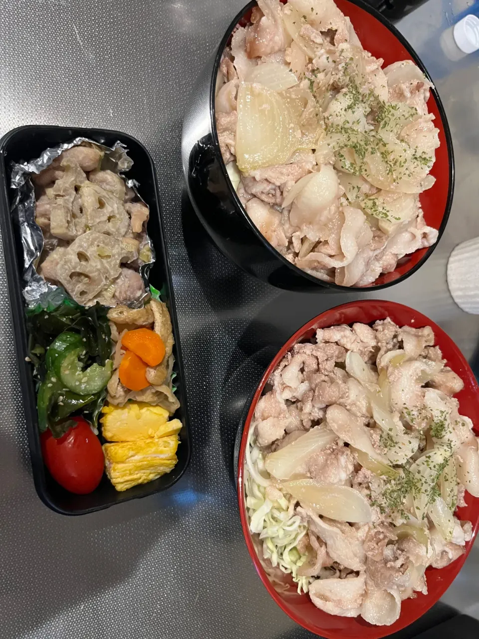 いつかの晩御飯と愛妻弁当🍙|モモ&ハーブmama🐰🐹🐢🐠❤️さん