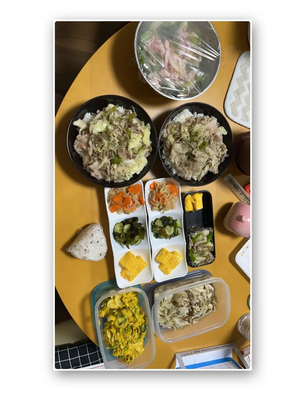 いつかの晩御飯、愛妻弁当、朝おにぎり✨|モモ&ハーブmama🐰🐹🐢🐠❤️さん