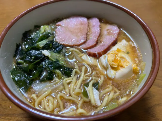 マルちゃん正麺🍜、味噌味❗️(*^_^*)✨|サソリさん