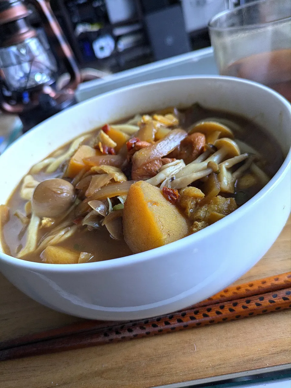 カレーうどん|しあるさん