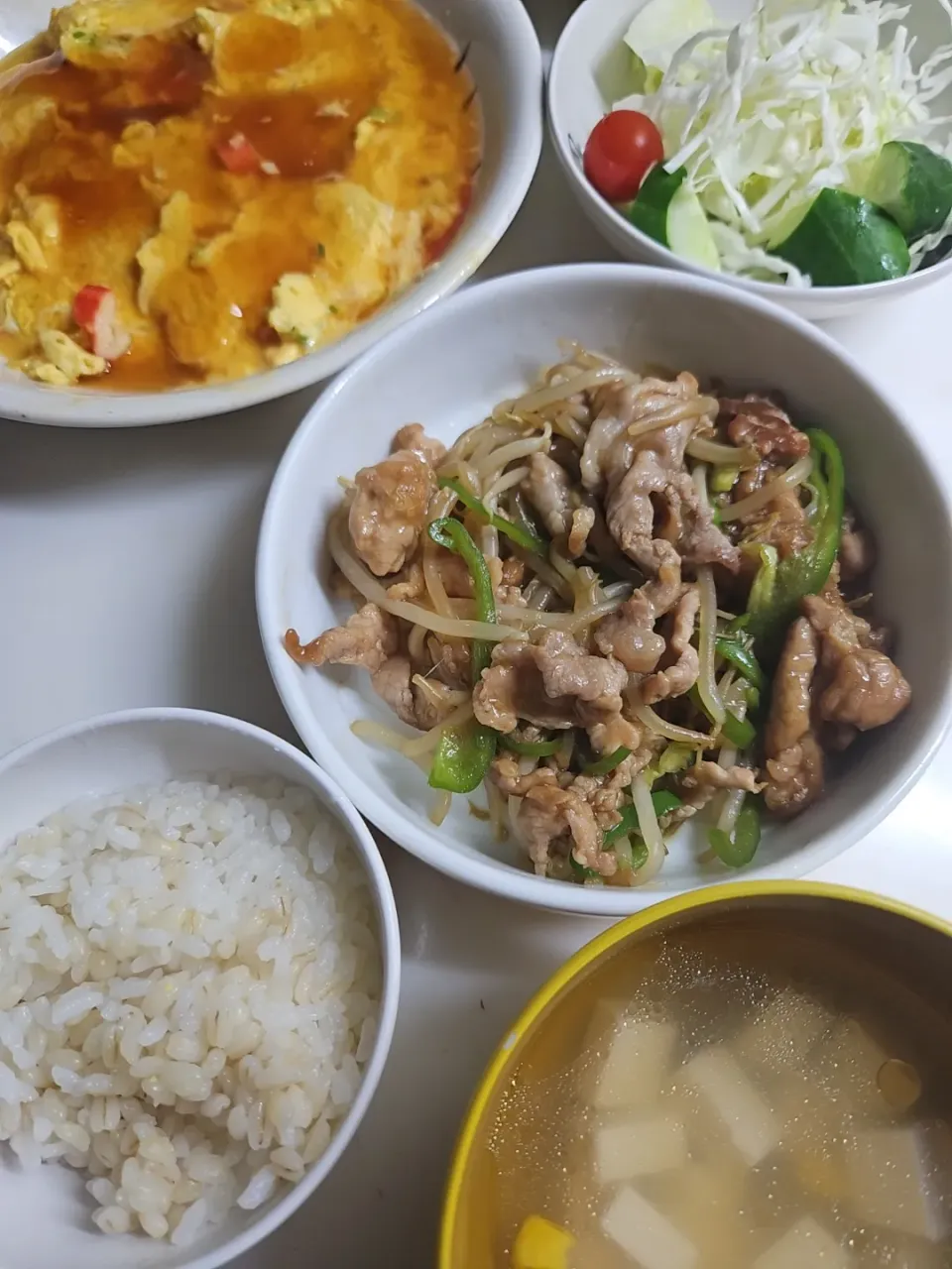 ☆夕飯☆中華定食|ｼｮｺﾗさん