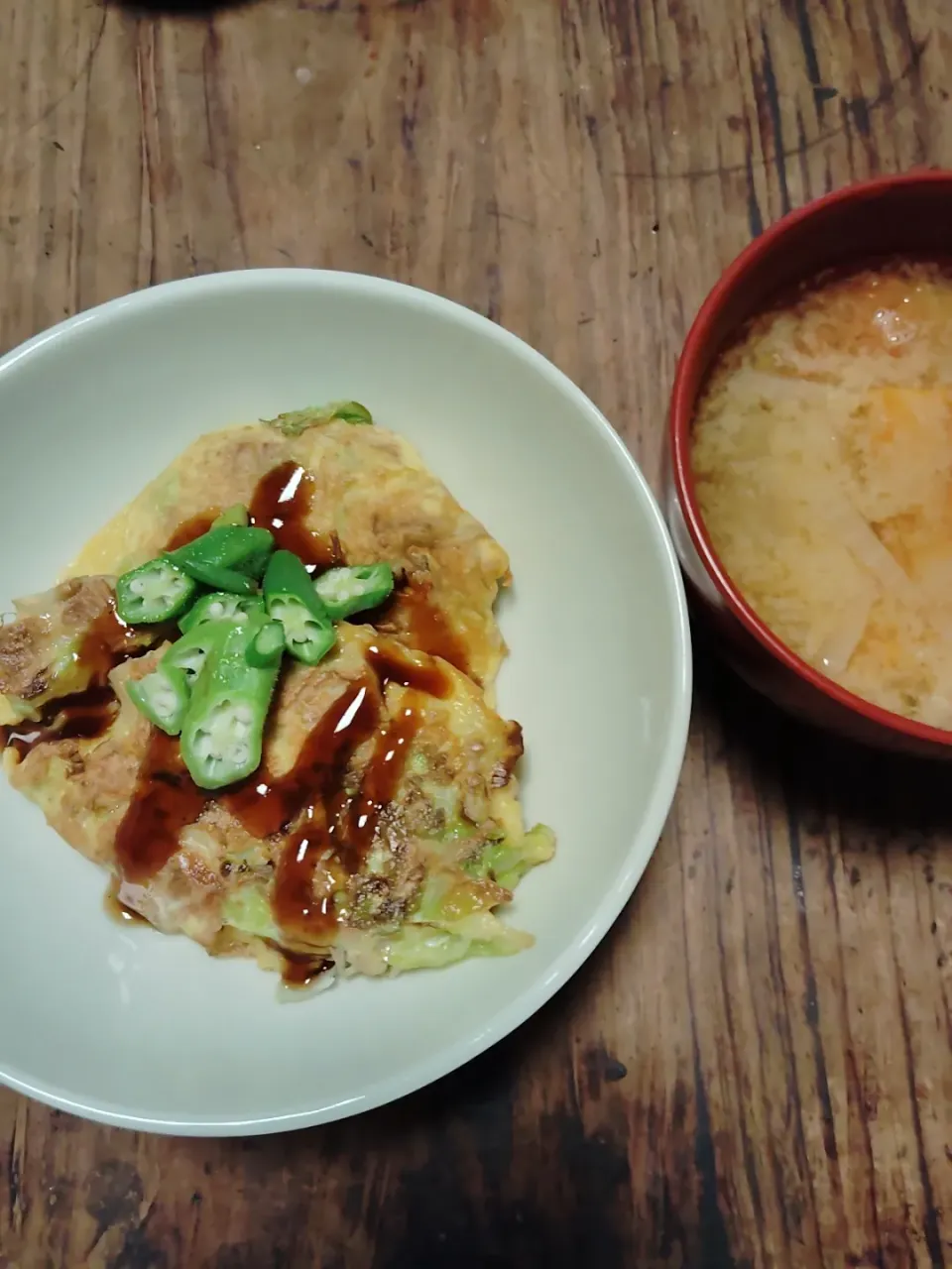 えのきと卵お好み焼き風|由紀子さん