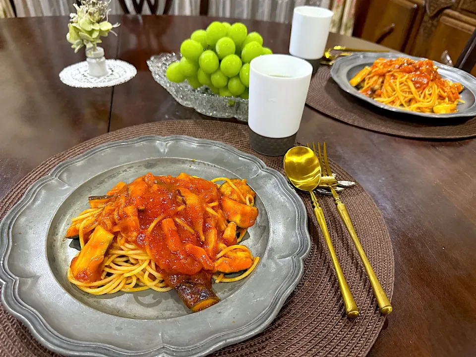 体調がイマイチなのでパスタだけのお夕飯🍝|Seikoさん