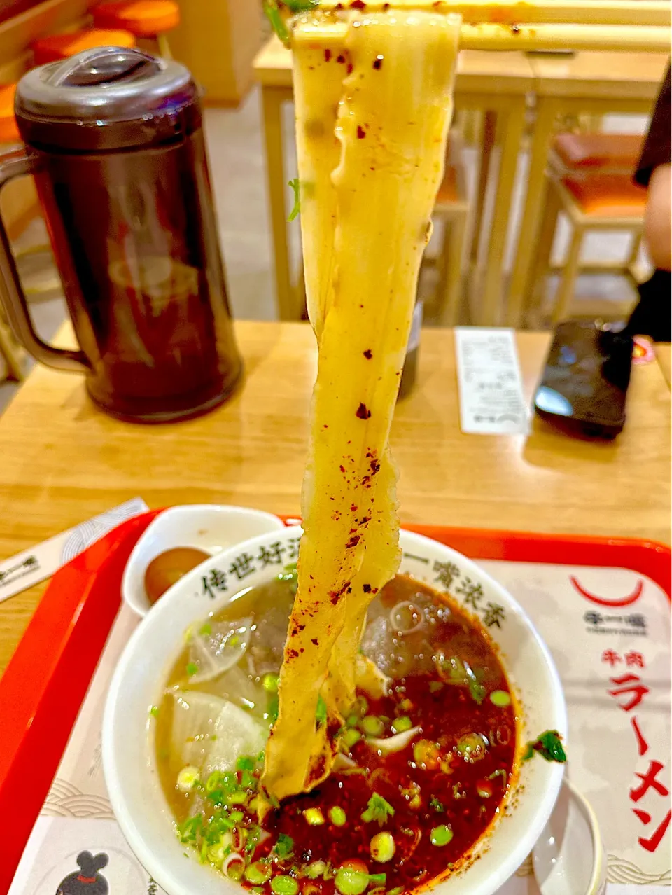 蘭州牛肉拉麺（昨日と別の店）|にゃあ（芸名）さん