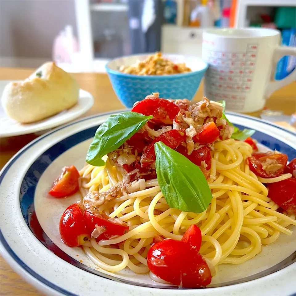 フレッシュトマトのパスタ|あやさん