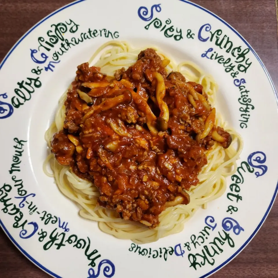 ミートソースパスタ|ひろにぃさん