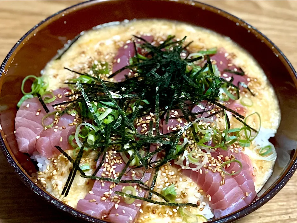 ☆マグロとろろ丼|まぁたんさん