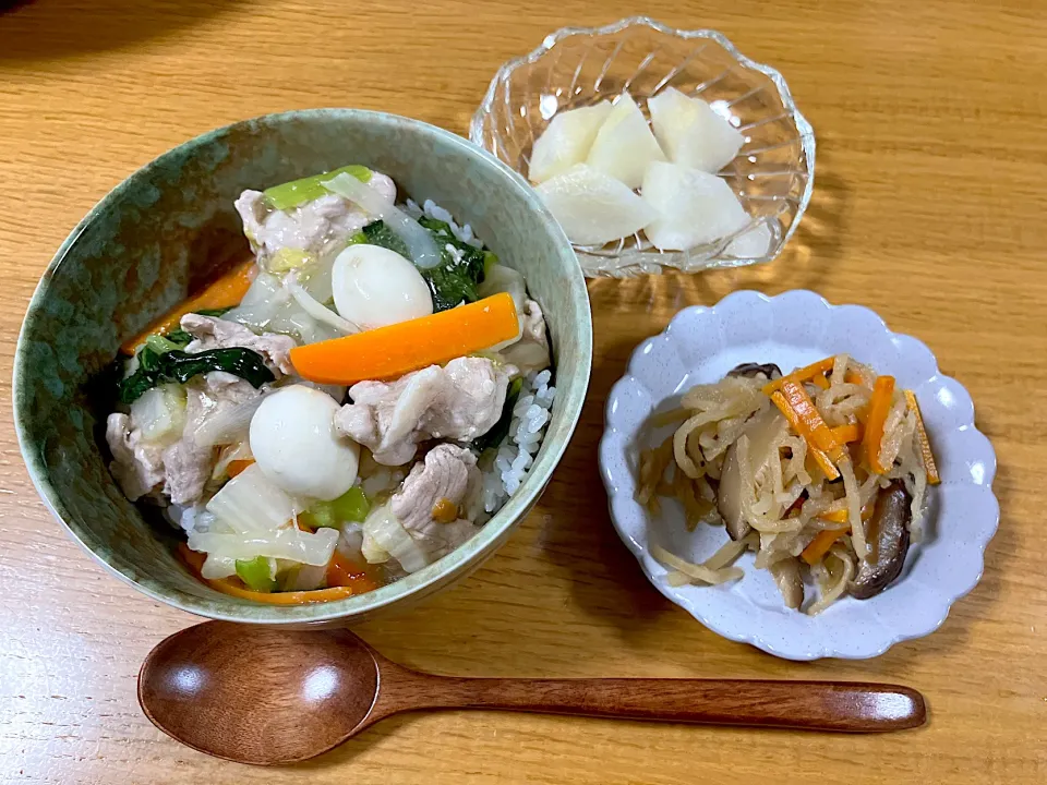 ＊中華丼夕飯＊|＊抹茶＊さん