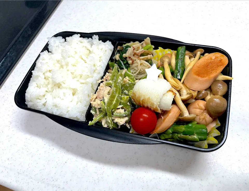 Snapdishの料理写真:9/2 旦那弁当⁂ぎょにくん炒め弁当|ゆさん