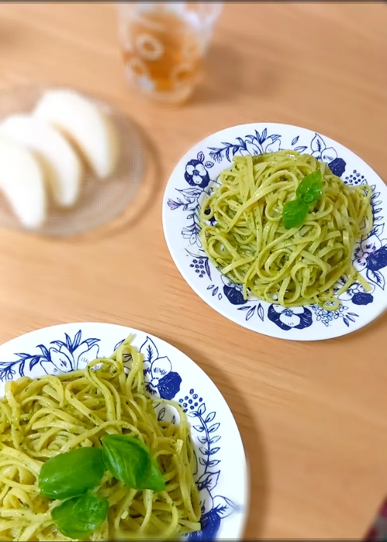 ジェノバソースのパスタ🌱|A&Cさん