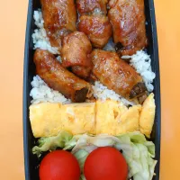 Snapdishの料理写真:茄子の肉巻き弁当|to coさん