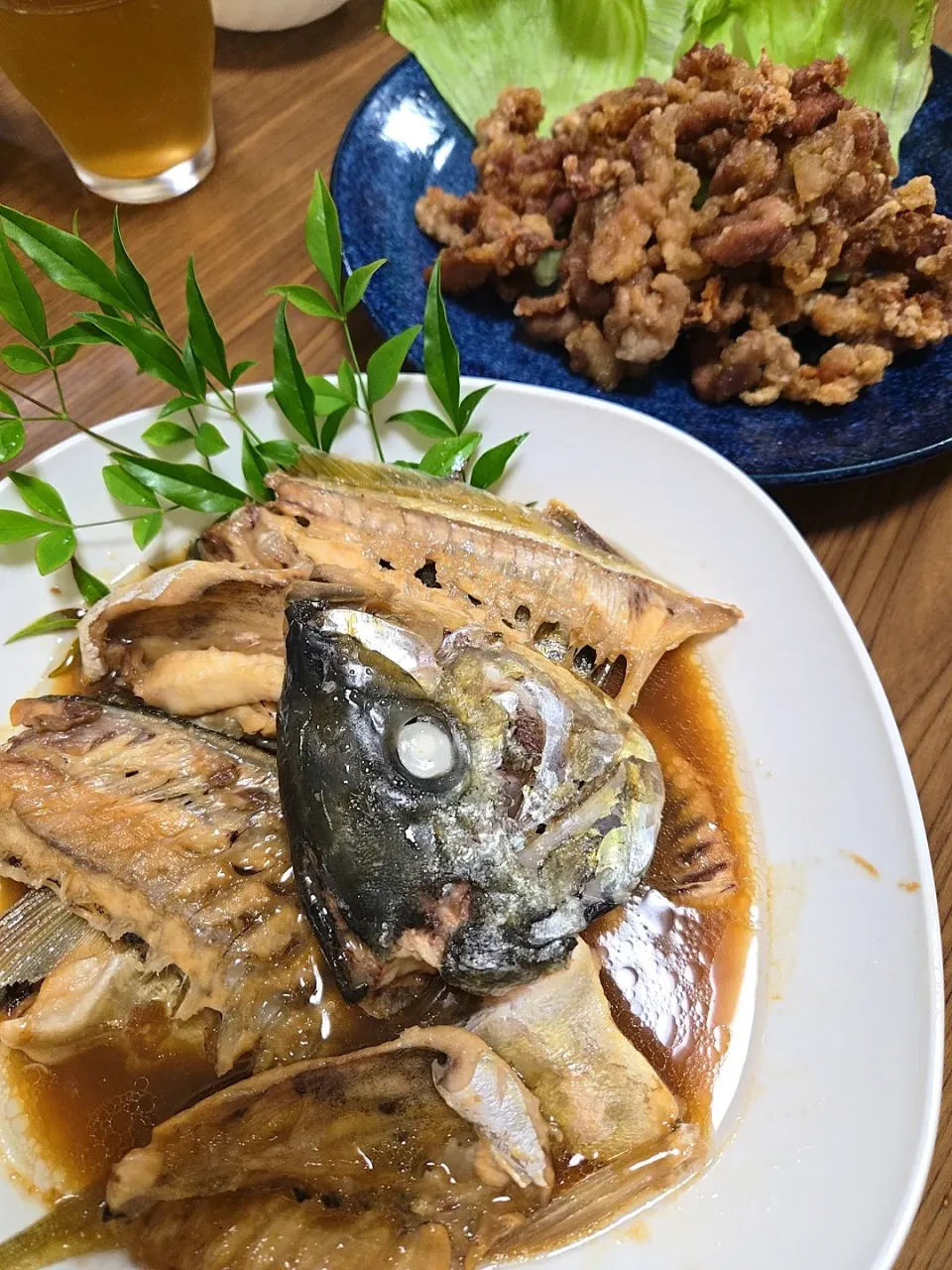 煮魚・豚しゃぶのカリカリ揚げ🌺|chiyukiさん