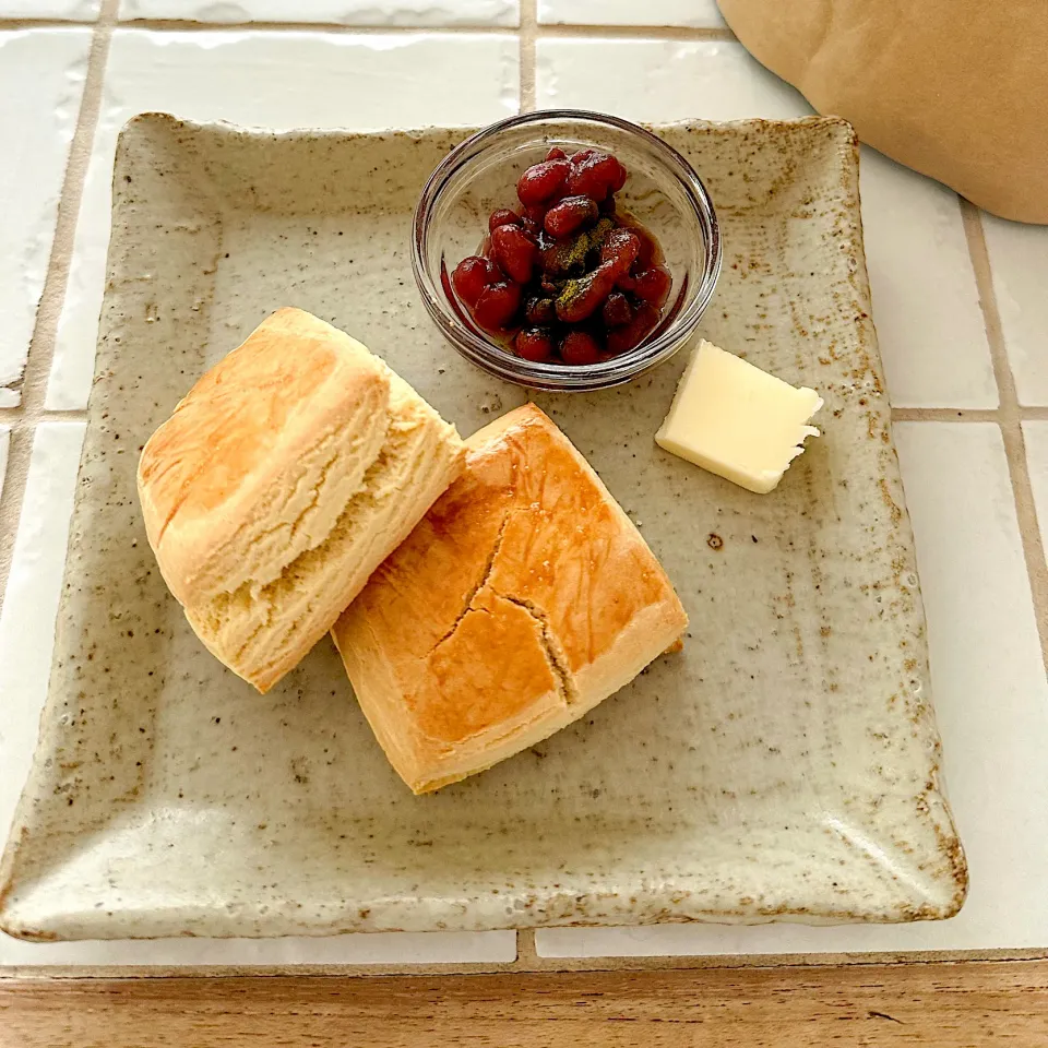 米粉で作ったスコーン🧁|おーこ🍅野菜ソムリエの母ちゃんさん