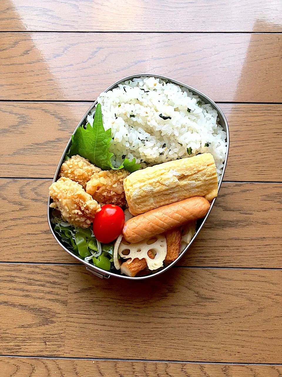 わかめご飯塩唐揚げ|_emi_48.0517さん