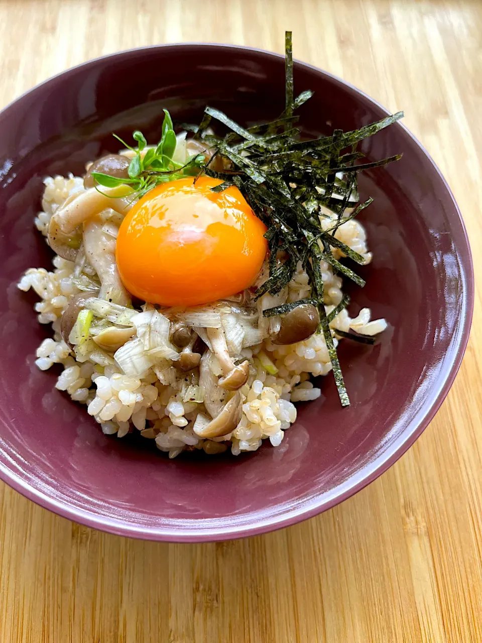 旨ダレ♪ネギ塩しめじご飯|高野豆腐さん