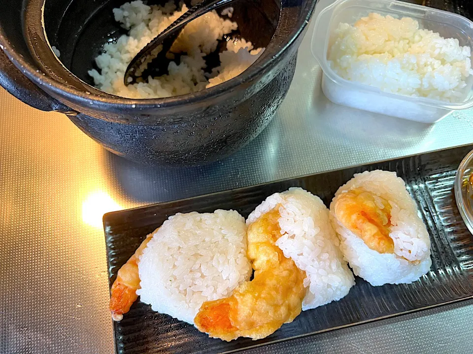 炊きたてご飯🍚で天むす🍤🍙|yokoさん