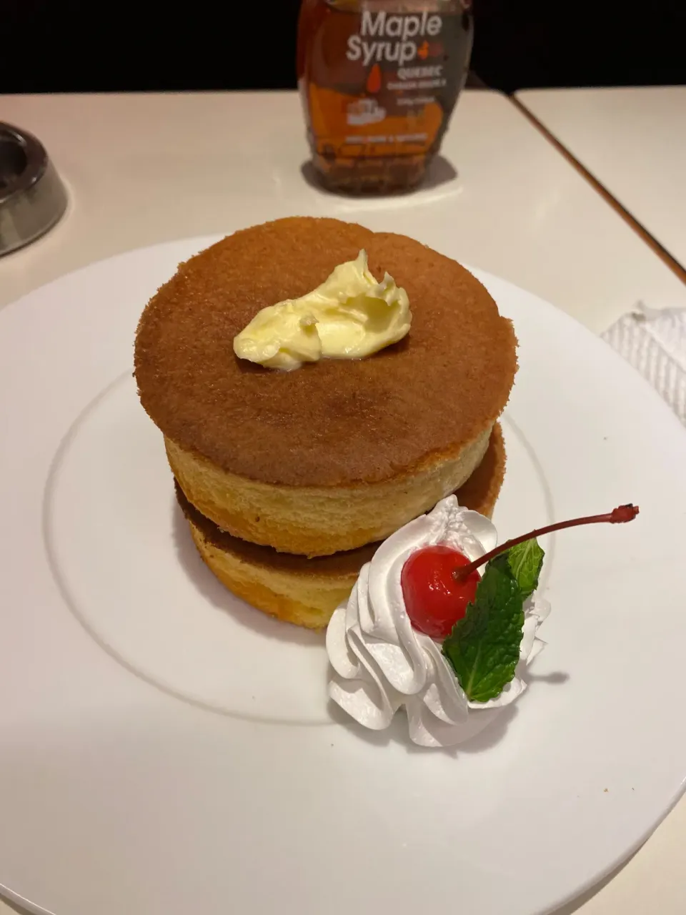 東京都大田区蒲田　カフェチェリーのホットケーキ|タカちゃんさん