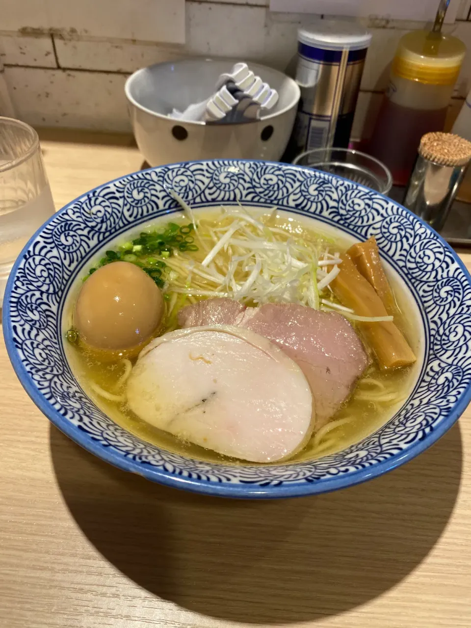 東京都葛飾区新小岩　麺屋一燈の塩ラーメン|タカちゃんさん