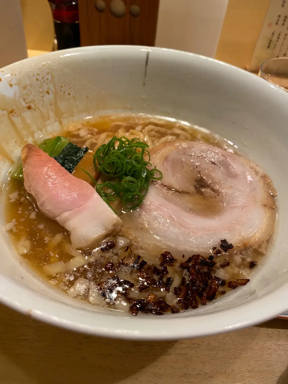 東京都台東区浅草橋　饗しくろ喜のラーメン|タカちゃんさん