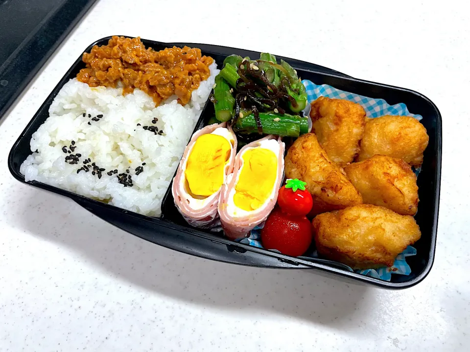 9/4 旦那弁当⁂唐揚げ弁当|ゆさん