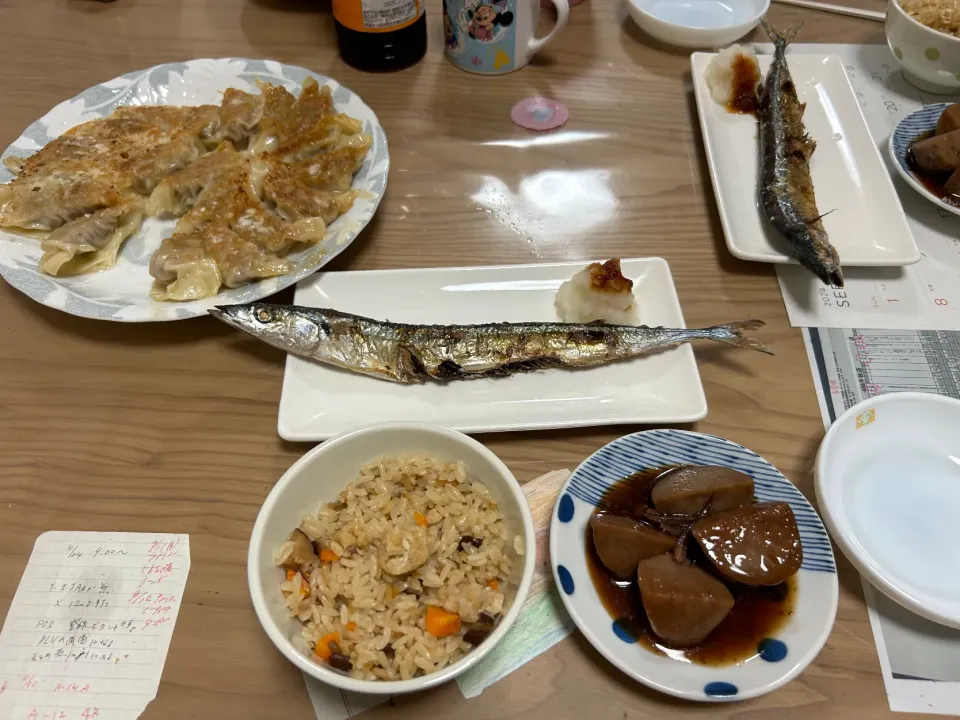 Snapdishの料理写真:秋刀魚|初心者さん