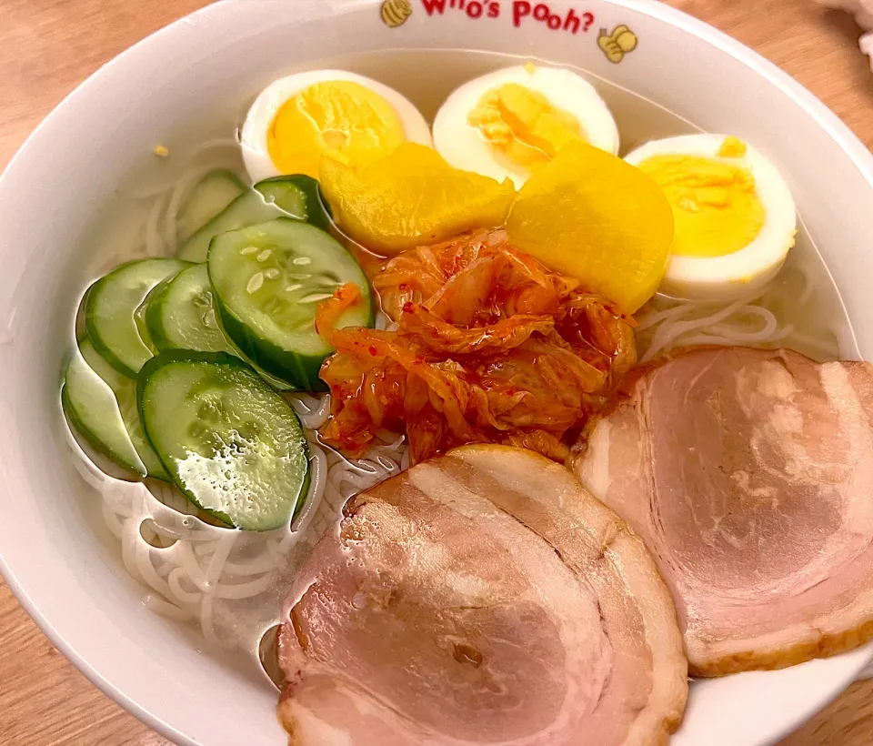 Snapdishの料理写真:韓国冷麺|hnmomamさん