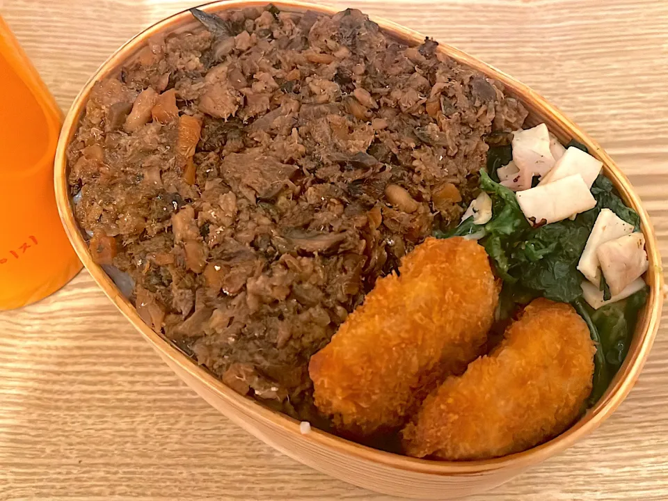 あじのそぼろ弁当🍱✨|るりさん