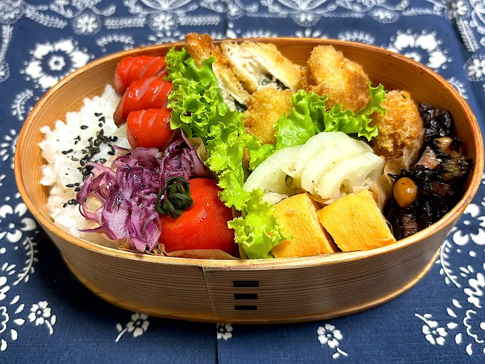 チキンカツのお弁当|roroさん