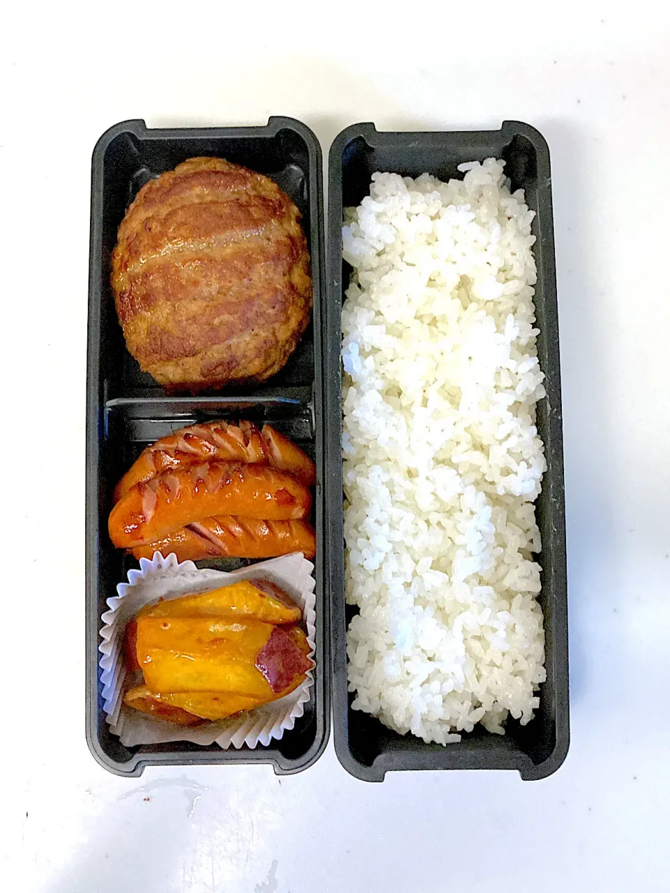 高3になった次男くんへ　ハンバーグ弁当|晴れ時々弁当さん