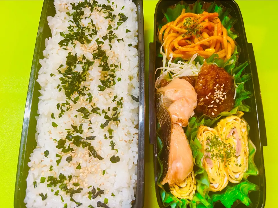 Snapdishの料理写真:息子のお弁当🌈9/5(木)☀️|KCoさん