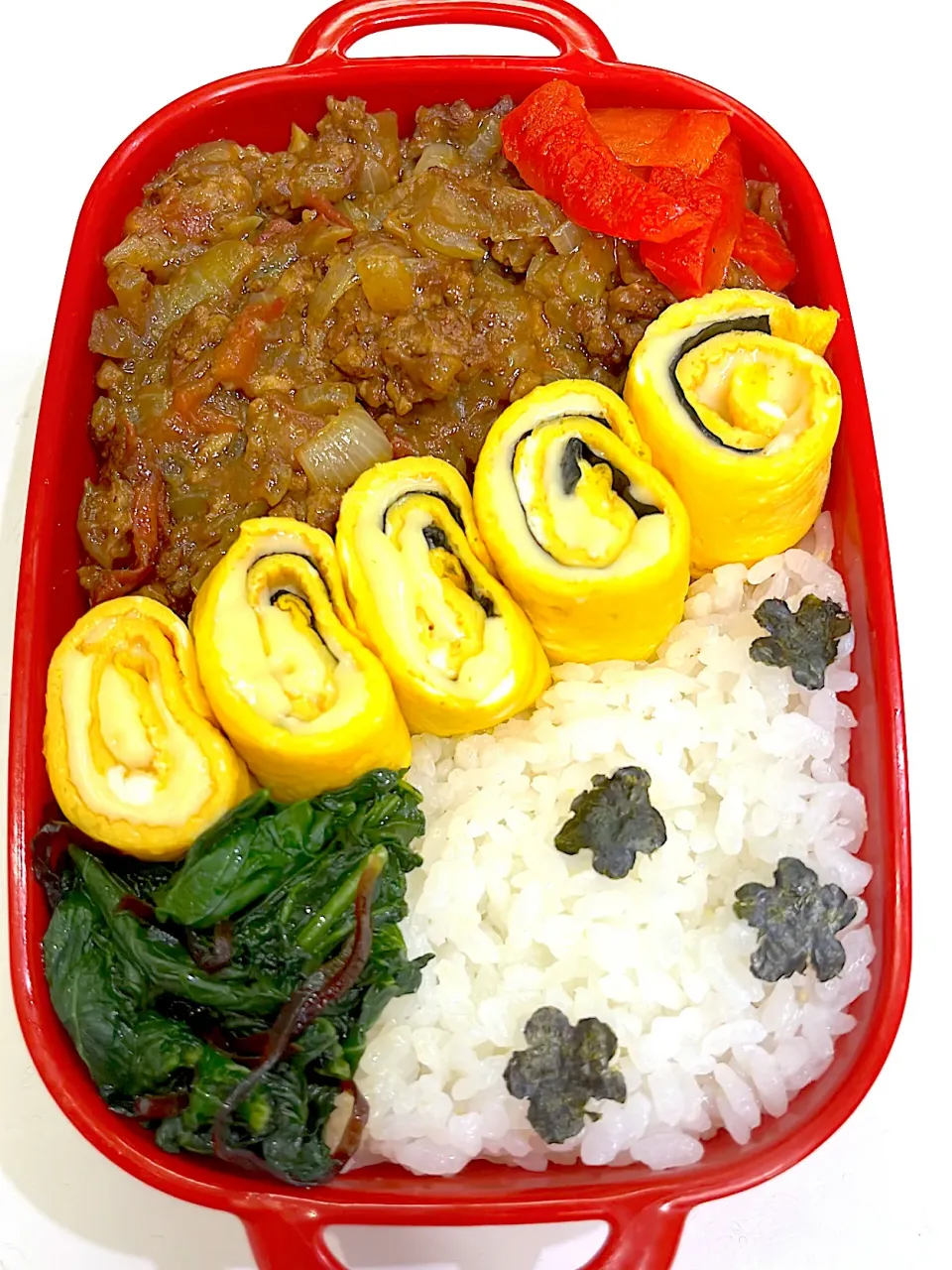 キーマカレー弁当🍱|mirrorさん